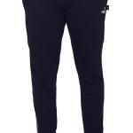 Regular Fit Pure Cotton Black Plus Size Lower/Track Pants