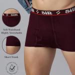 Combed Organic 100% Pure Cotton Regular Fit Printed Colour Waistband Underwear for Men