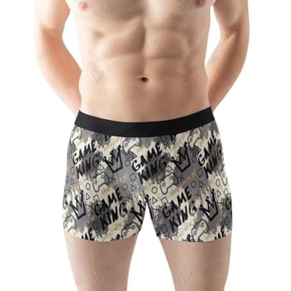 KUDEEO FASHION Lycra Men's Inner wear Trunk |Men's Premium Lycra Stretch Boxer Briefs with Printed Multi Design Themed – Soft, Breathable || Multi Design
