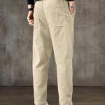 Comfortable Corduroy Pants | Relaxed Fit Stretch Waist Trousers