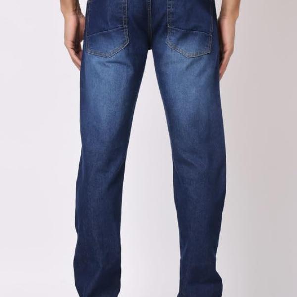 London Hills Men's Regular Fit Mid Rise Denim Jeans