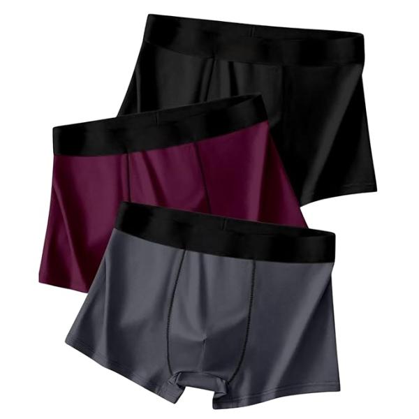 Greenhood Men's Regular Fit Underwear Comfortable Nylon Trunk Multicolour Soft and Breathable