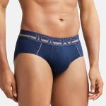 Jockey US14 Men's Super Combed Cotton Solid Brief with Ultrasoft Waistband (Garter Colors May Vary)