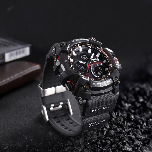 Sports Chronograph Watch for Men & Boys | Analog-Digital Multi-Function Outdoor Watch