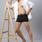 Combed Organic 100% Pure Cotton Regular Fit Printed Colour Waistband Underwear for Men