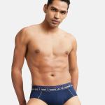 Jockey US14 Men's Super Combed Cotton Solid Brief with Ultrasoft Waistband (Garter Colors May Vary)