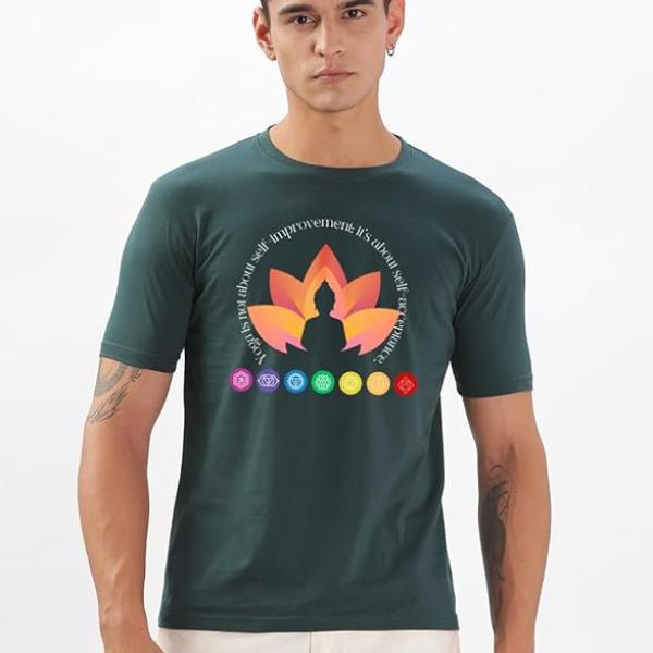 DSPN CLOTHING Self Acceptance - Premium 100% Cotton Yoga T-Shirt