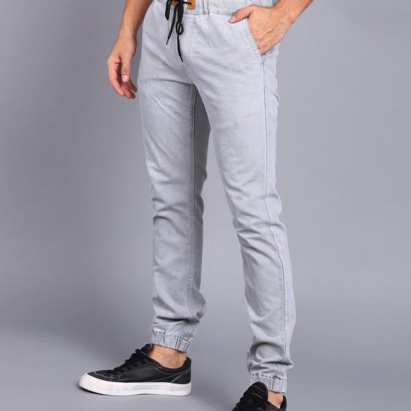 Men’s Slim Fit Joggers – Stretchable Cotton Lycra Casual Jogger Pants