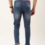 The Indian Garage Co Men's Slim Fit Mid Rise Jeans