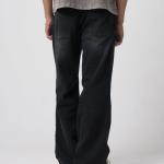 Men’s Vintage Bootcut Denim Jeans – Heavyweight Black Rinse