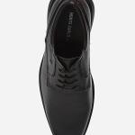 Men’s Tan Genuine Leather Formal Lace-Up Shoes – Premium, Lightweight & Stylish Office Wear