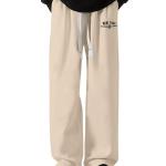 Samfor Mid-Rise Stretchable Joggers in Premium Polycotton Comfort Blend for Street and Lounge Wear - Korean Style Baggy Track Pants for