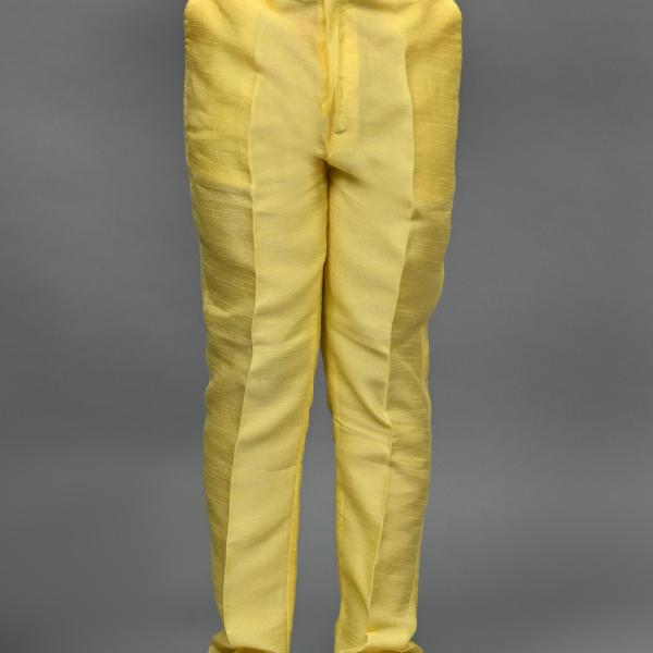 Boys Silk Blend Indo-Western Sherwani Set with Sequin Print & Embellished Detailing