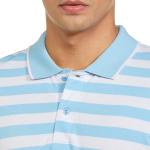 Symbol Men's Cotton Rich Striped Polo Tshirts | Collar Tshirts | Half Sleeves - Regular Fit