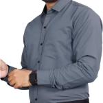 Tee Projekt Shirt for men Cotton Spread Collar Long Sleeve Shirt Suitable for Event Formal Casual