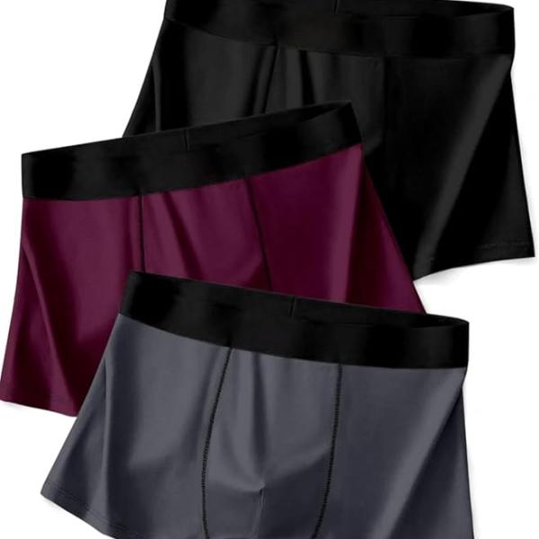 Greenhood Men's Regular Fit Underwear Comfortable Nylon Trunk Multicolour Soft and Breathable