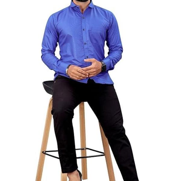 Cotton Shirt | Plain Shirt | Men Regular Fit | Mens Formal Shirt | Man Solid Slim Fits