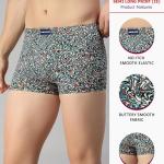 Lux Cozi Mens 100% Cotton Printed Mini Trunk | Printed Mini Trunk for Men | Color and Print May Vary | Mini Trunk for Men Pack of 3