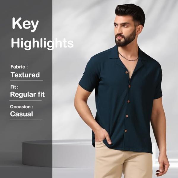Men's Regular Fit Casual||Formal Shirt