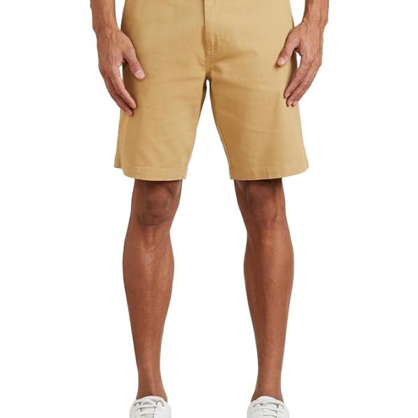 Mens Cotton Rich Stretchable Regular Fit Chino Shorts |Slant Pockets