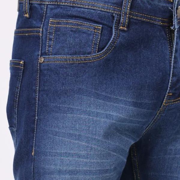 London Hills Men's Regular Fit Mid Rise Denim Jeans