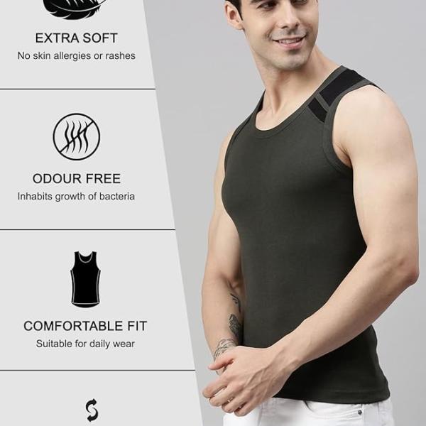Lux Cozi Men's Gym Vest