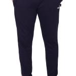 Regular Fit Pure Cotton Black Plus Size Lower/Track Pants