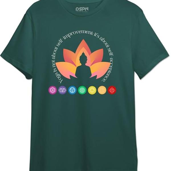 DSPN CLOTHING Self Acceptance - Premium 100% Cotton Yoga T-Shirt