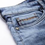 Men Mid Rise Slim Fit Solid Mid-Rise Stretchable Jeans