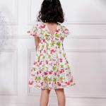 Little Paradise Premium Cotton Dress for Girls – Soft, Lightweight & Charming Kids Outfit