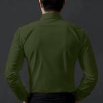 Stylish Solid Satin Casual Shirt for Men Full Sleeves| Poly Satin Silk Shirt