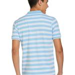 Symbol Men's Cotton Rich Striped Polo Tshirts | Collar Tshirts | Half Sleeves - Regular Fit