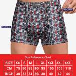 Lux Cozi Mens 100% Cotton Printed Mini Trunk | Printed Mini Trunk for Men | Color and Print May Vary | Mini Trunk for Men Pack of 3