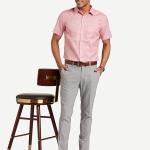 Men’s Premium Stretchable Slim Fit Formal Pants | Poly-Viscose Trousers for Office & Business Wear