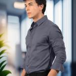 Pinkmint Mens Regular Fit Soft Cotton Blend Casual Combo Shirt with Pocket Design & Spread Collar Full Sleeves Formal Shirt